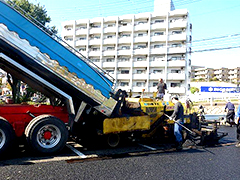 マンション駐車場舗装改修工事工程5